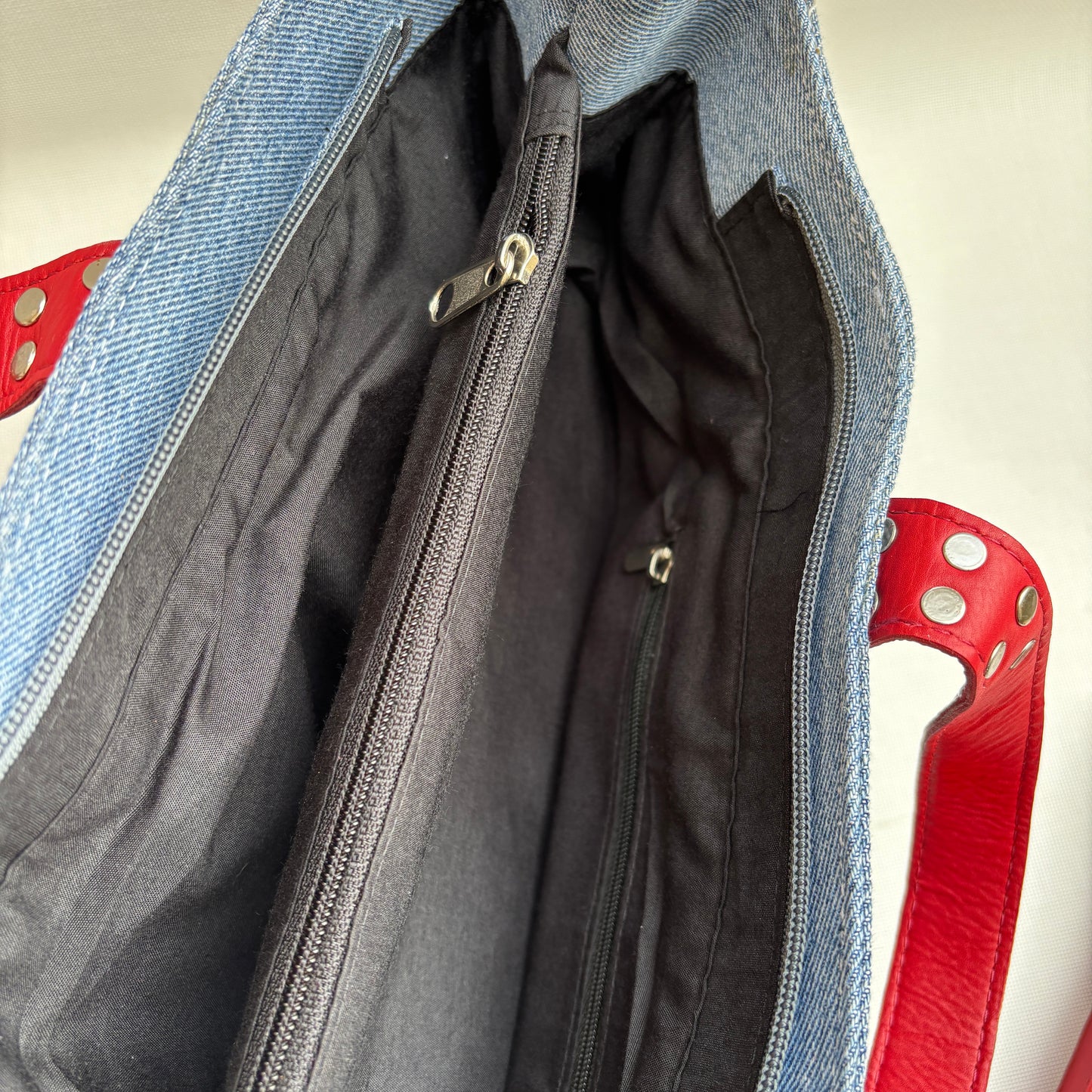 Bolso vaquero · ♻️ Jeans Recycled ♻️ · Pieza Única Núm. 18622