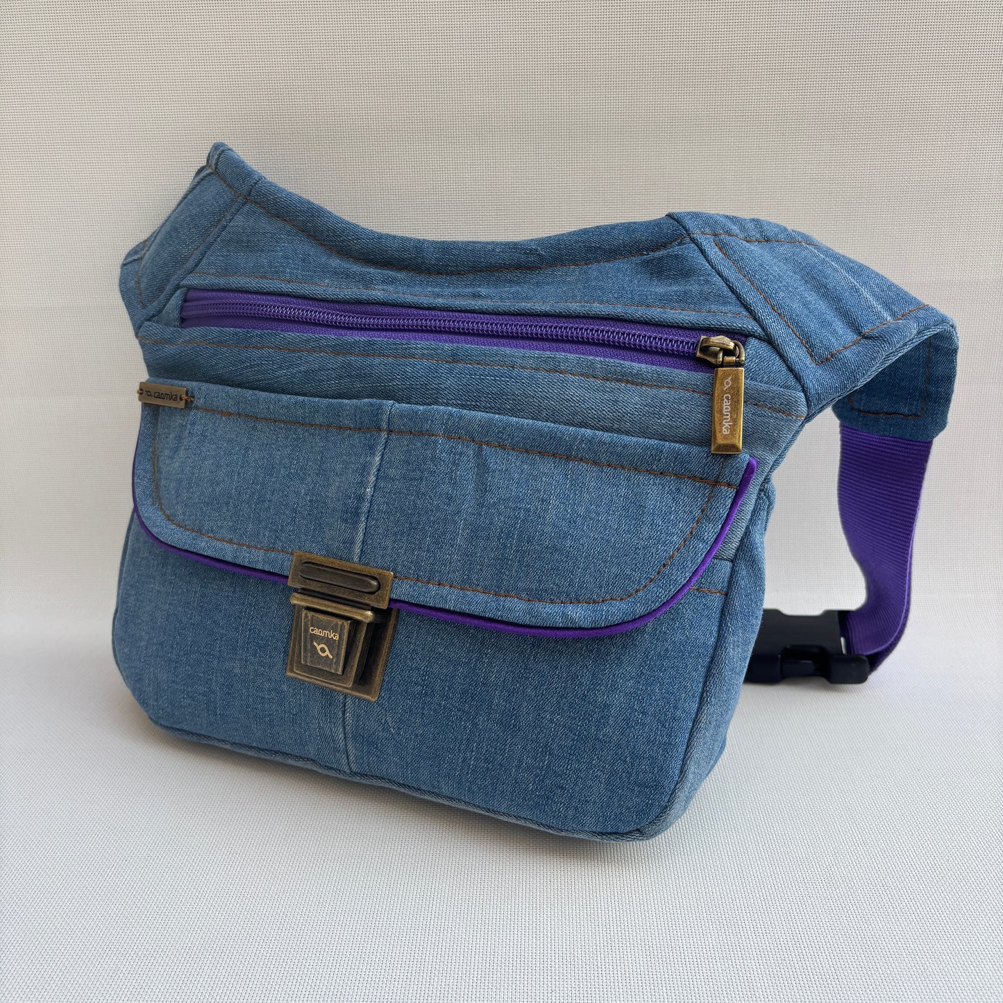 Riñonera ♻️ Jeans Recycled ♻️ · Pieza Única Núm. 17956