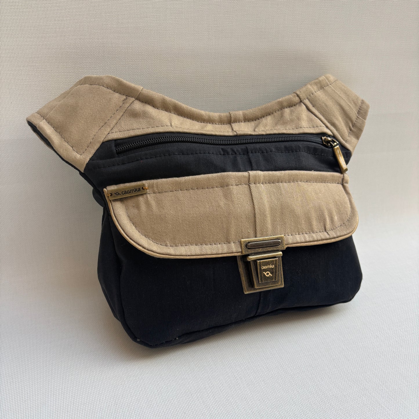 Riñonera "Special ♻️ Jeans Recycled ♻️ Top + Bolsillo trasero con cremallera · Pieza Única Núm. 17954