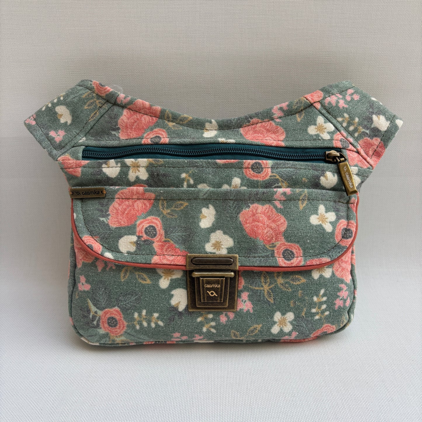 Riñonera "Special Rosas Nepal Top" + Bolsillo trasero · Pieza Única Núm. 17974