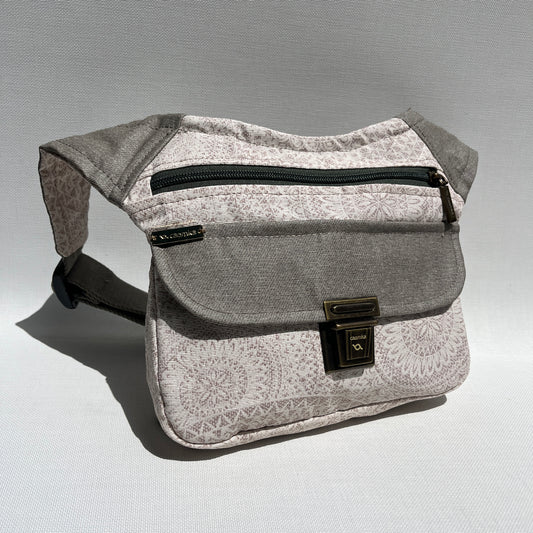 Special Pearl Gray Vegan Leatherette Unique Piece No. 13324