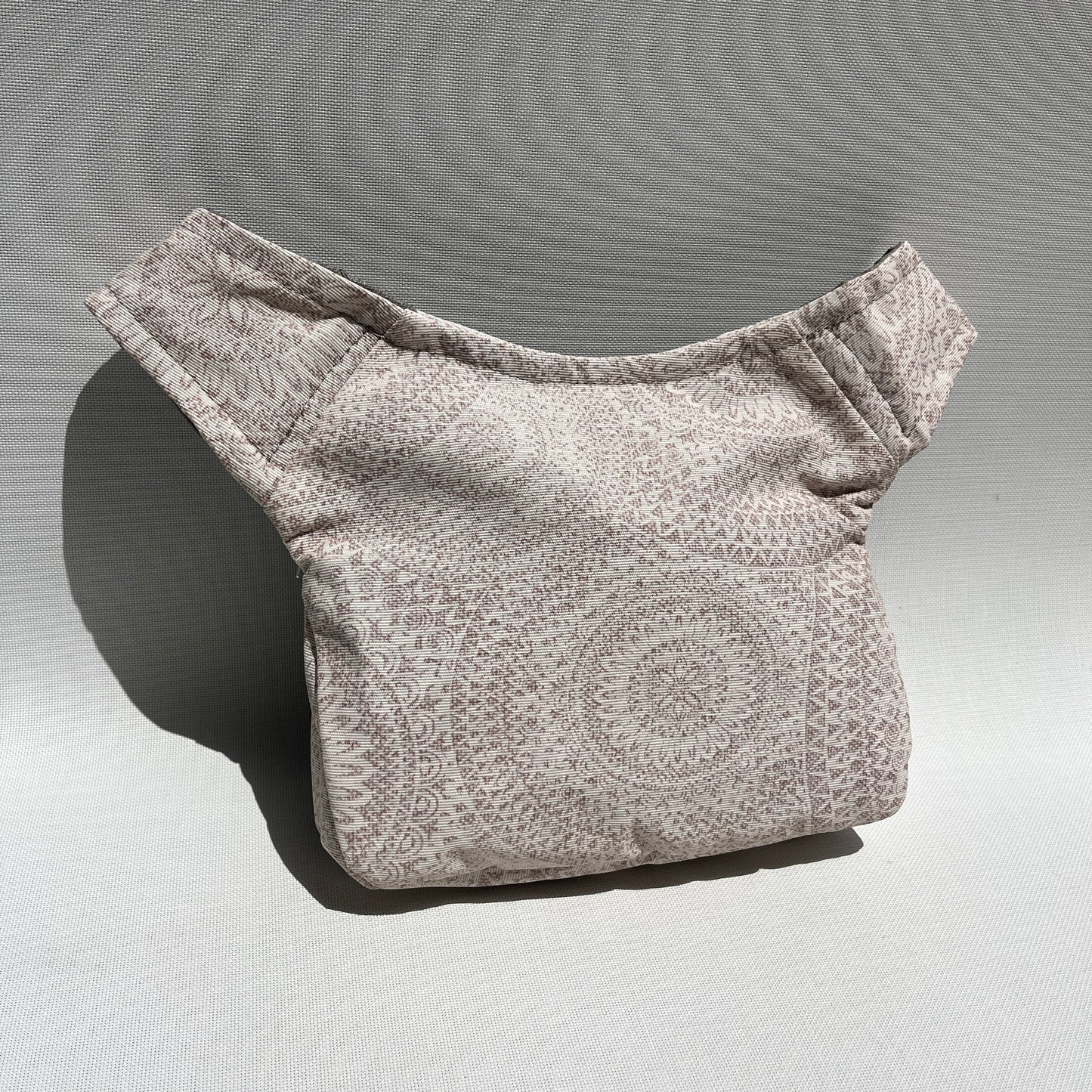 Special Pearl Gray Vegan Leatherette Unique Piece No. 13324