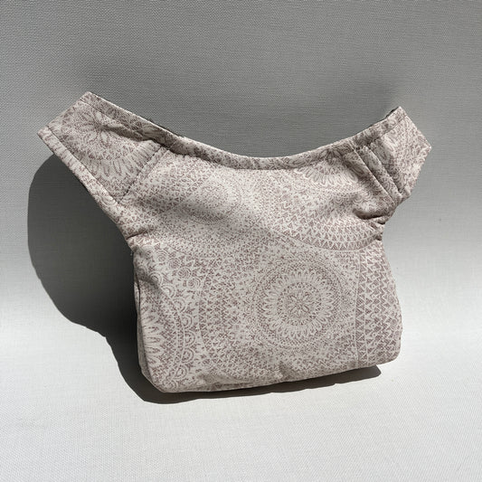 Special Pearl Gray Vegan Leatherette Unique Piece No. 13324