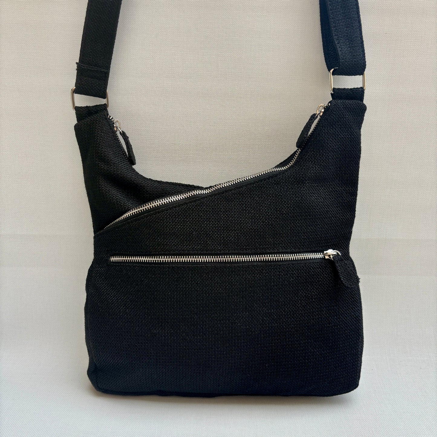Bolso Bandolera Súper Caomka "Autumn Black" · Pieza Exclusiva Núm. 17967