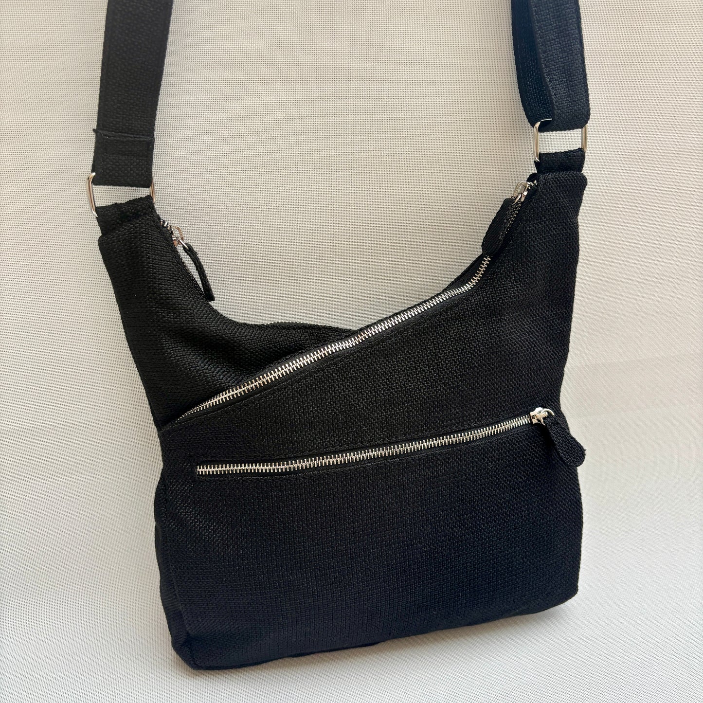 Bolso Bandolera Súper Caomka "Autumn Black" · Pieza Exclusiva Núm. 17967
