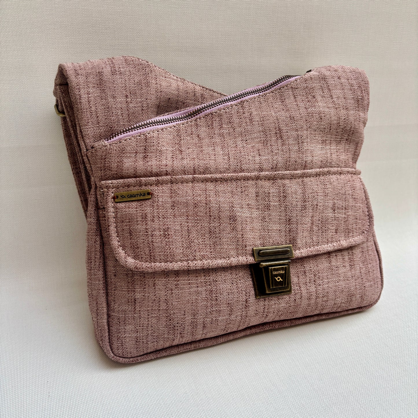 Bolso Bandolera Súper Caomka "Autumn Roma" · Pieza Exclusiva Núm. 17969