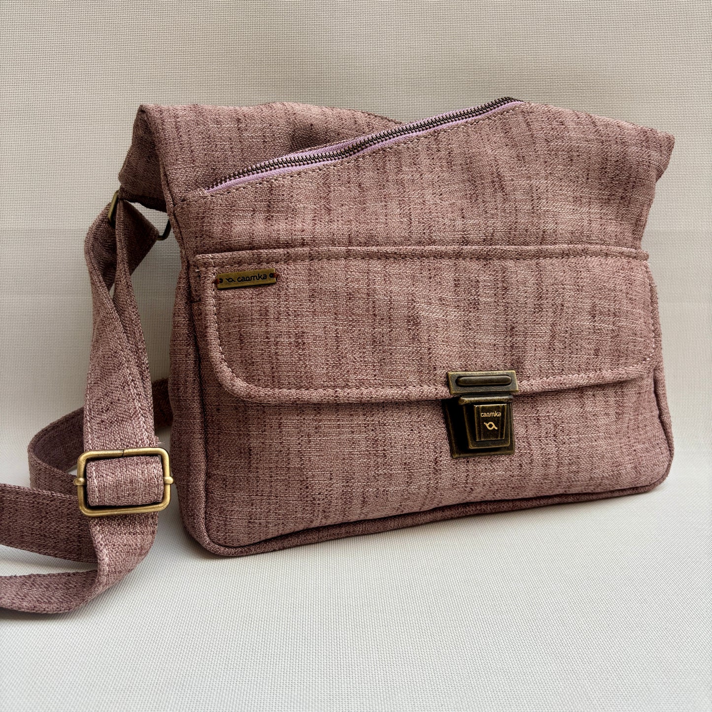 Bolso Bandolera Súper Caomka "Autumn Roma" · Pieza Exclusiva Núm. 17969