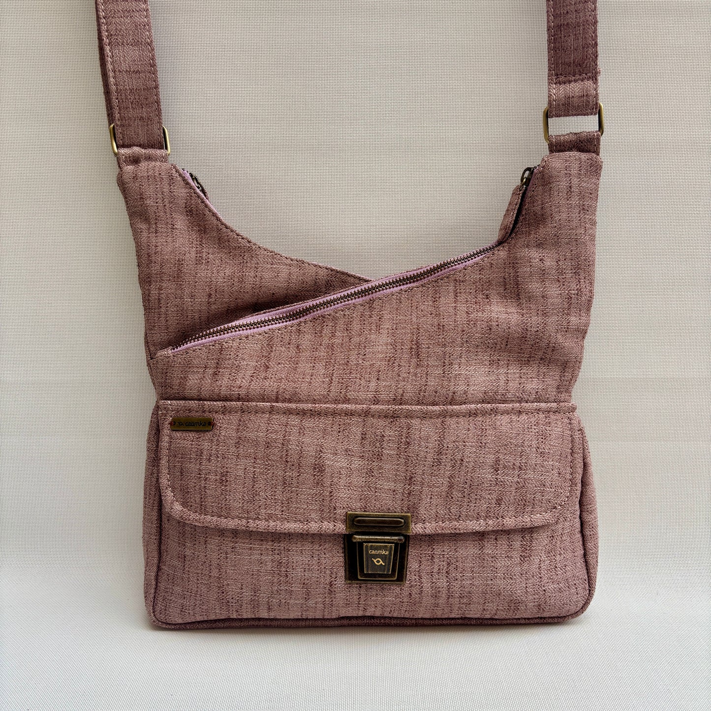 Bolso Bandolera Súper Caomka "Autumn Roma" · Pieza Exclusiva Núm. 17969