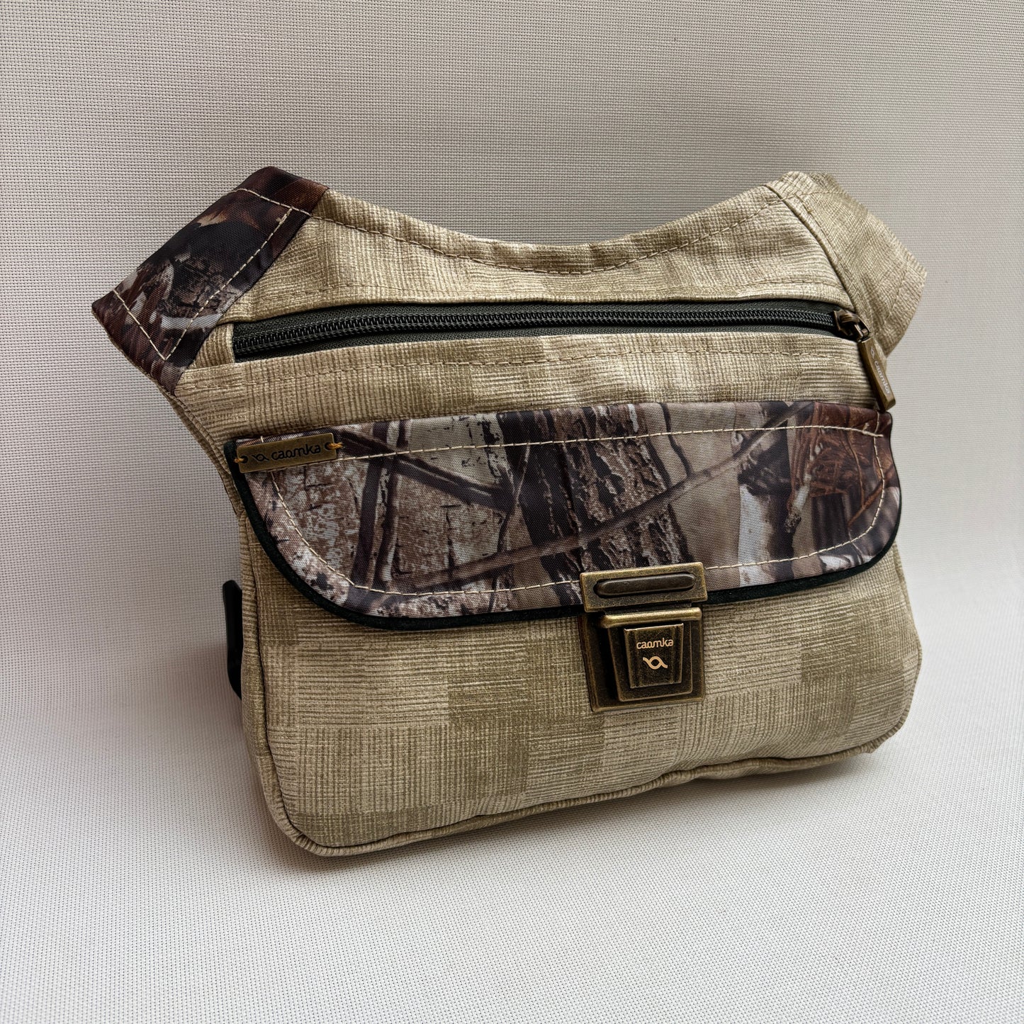 Riñonera "Special Calm" + Bolsillo trasero · Impermeable ·Pieza Única Núm. 18669