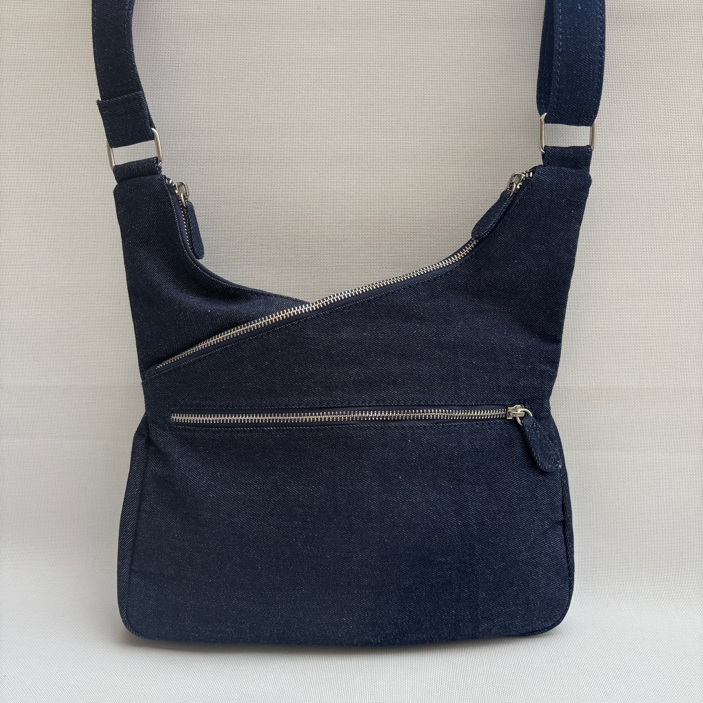 Bolso Bandolera Súper Caomka "Autumn Blue Jeans" · Pieza Exclusiva Núm. 17970
