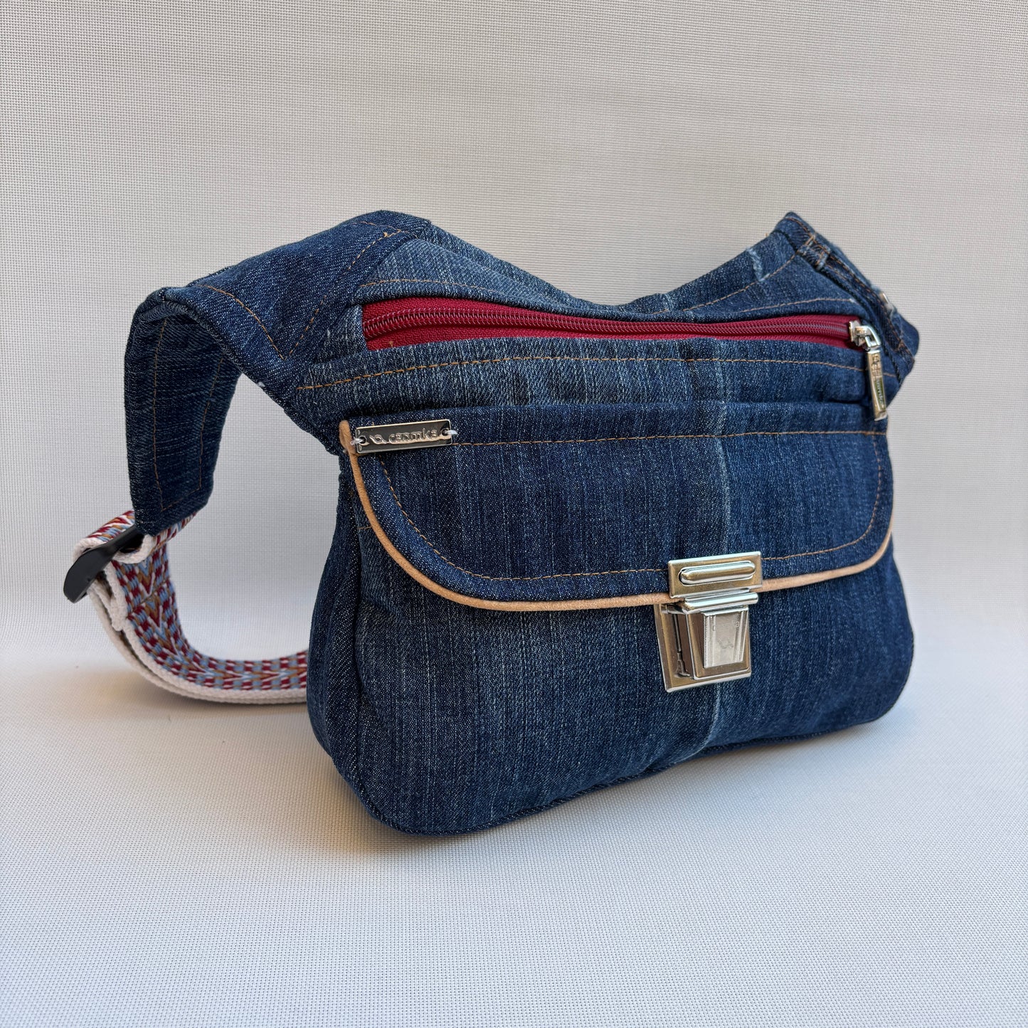 Special Top ♻️ Jeans Recycled ♻️ + Bolsillo trasero · Pieza Única Núm. 16406