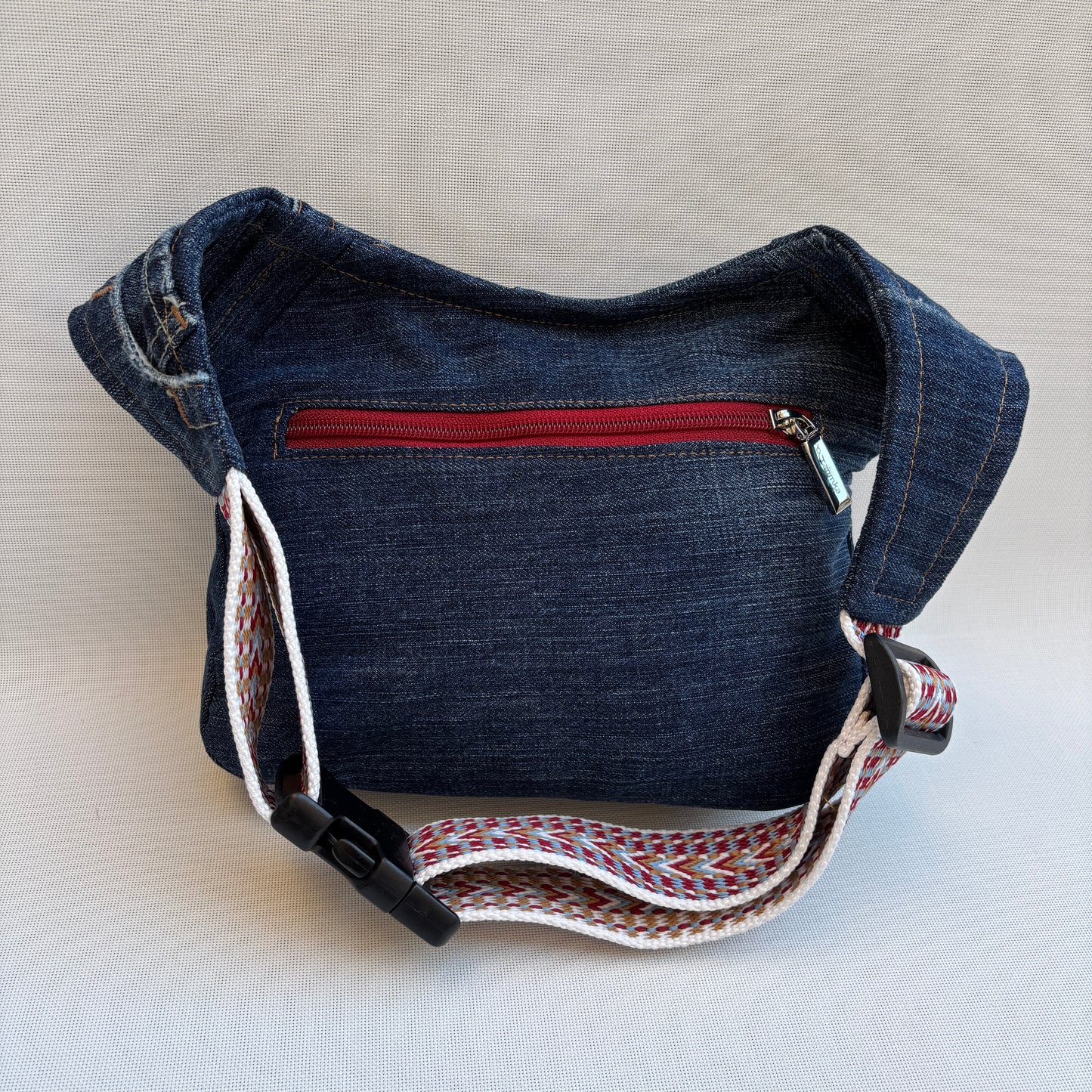 Special Top ♻️ Jeans Recycled ♻️ + Bolsillo trasero · Pieza Única Núm. 16406