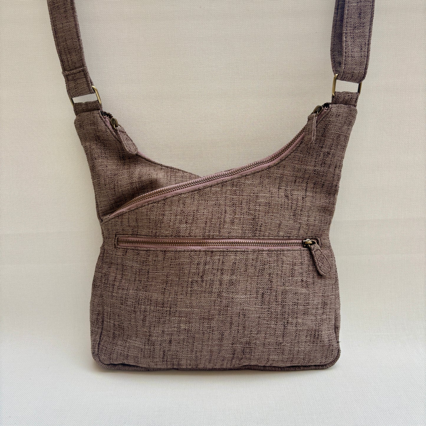 Bolso Bandolera Súper Caomka "Autumn Brown" · Pieza Exclusiva Núm. 17971