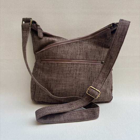 Bolso Bandolera Súper Caomka "Autumn Brown" · Pieza Exclusiva Núm. 17971