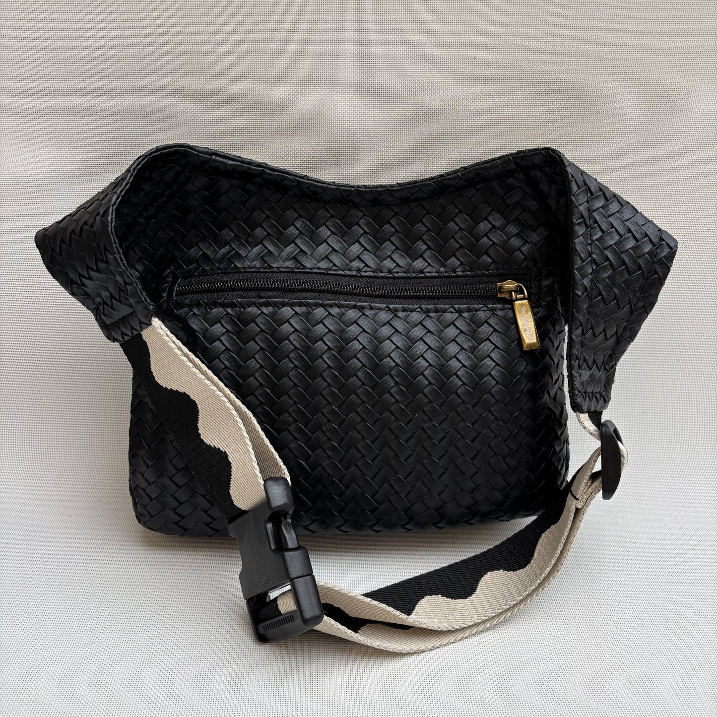 Riñonera "Special Black Top" + Bolsillo trasero · Polipiel · Pieza Única Núm. 18753