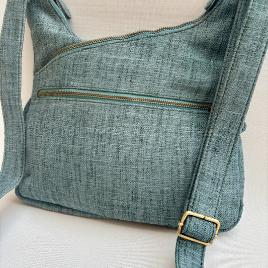 Bolso Bandolera Súper Caomka "Autumn Green" · Pieza Exclusiva Núm. 17965