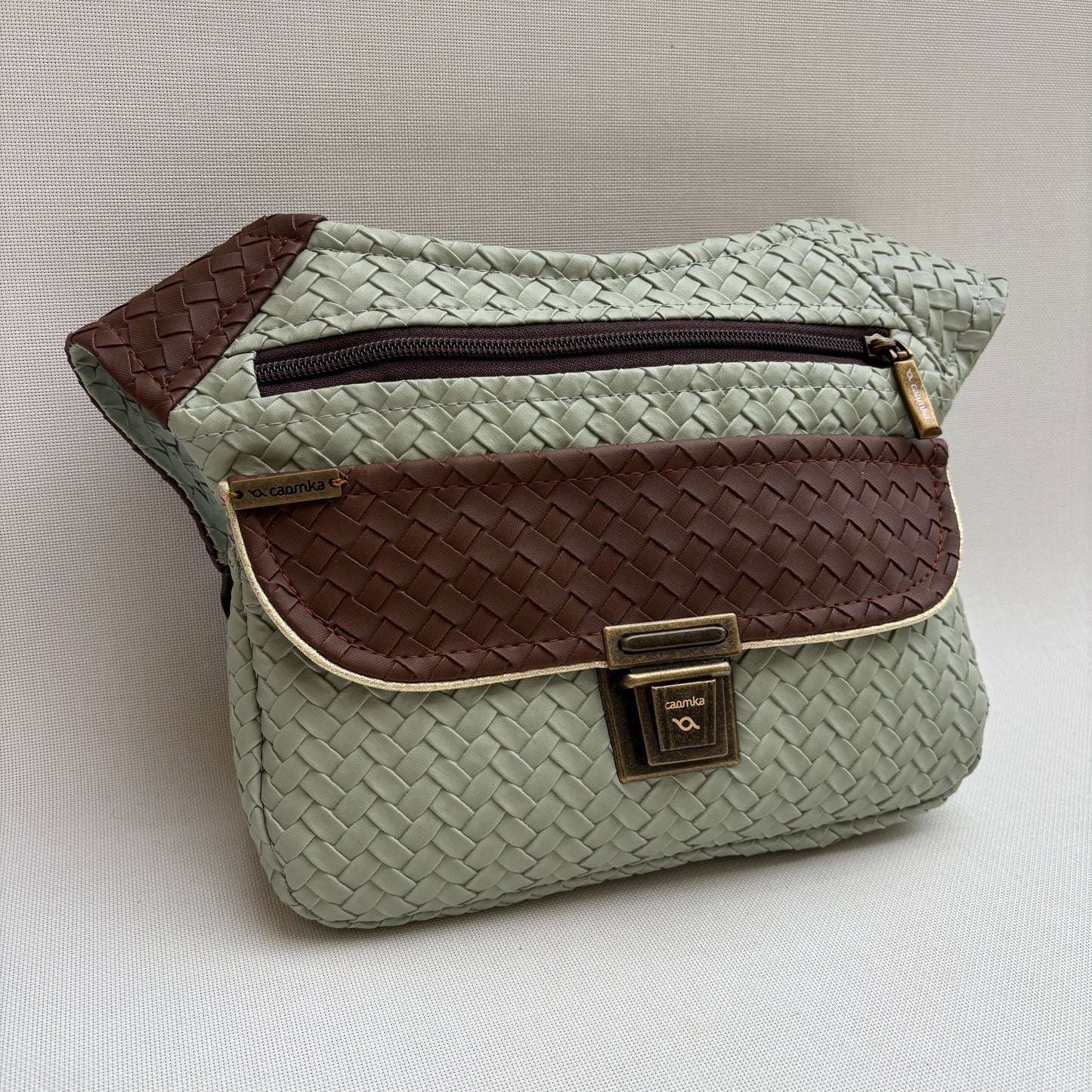 Riñonera "Crazy Caomka Top" + Bolsillo trasero · Polipiel · Pieza Única Núm. 18752