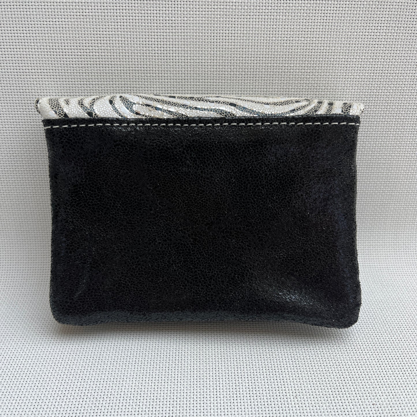 Monedero Sweet Caomka "Fantasy Black" · Piel - Cuero · Pieza Exclusiva Núm. 15477
