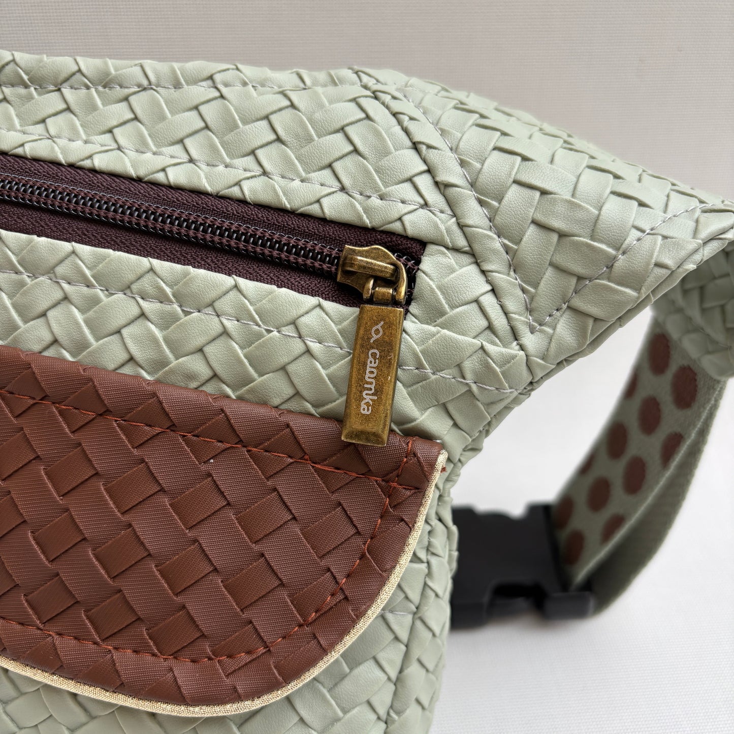 Riñonera "Crazy Caomka Top" + Bolsillo trasero · Polipiel · Pieza Única Núm. 18752