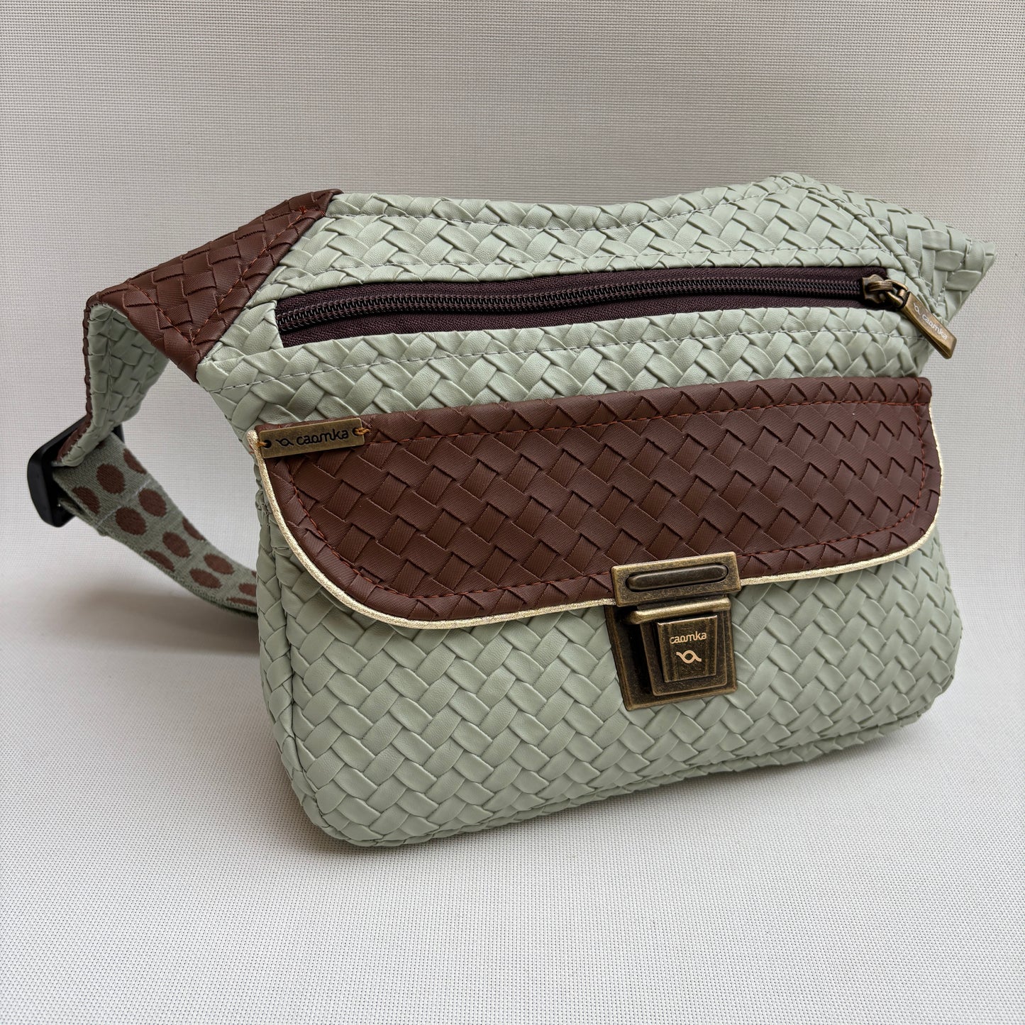 Riñonera "Crazy Caomka Top" + Bolsillo trasero · Polipiel · Pieza Única Núm. 18752