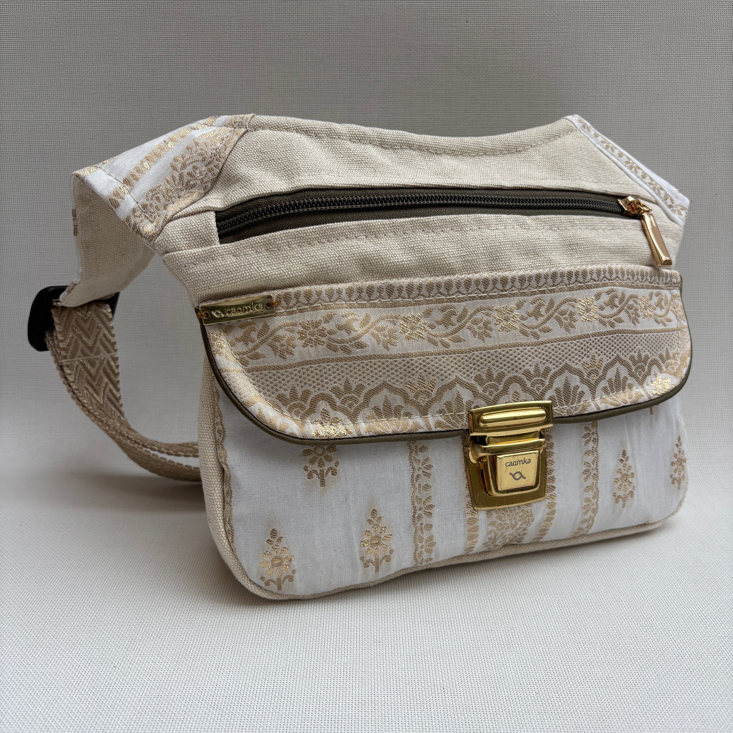 Riñonera "Special India Top Golden" + Bolsillo trasero · Pieza Única Núm. 18692