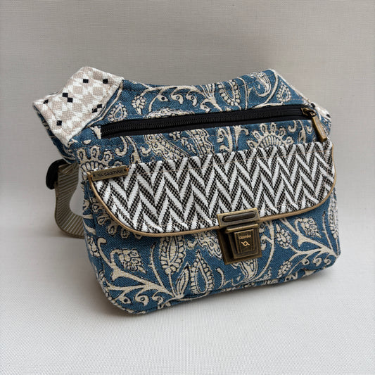 Riñonera "Special Geometric Top" + Bolsillo trasero · Pieza Única Núm. 18691