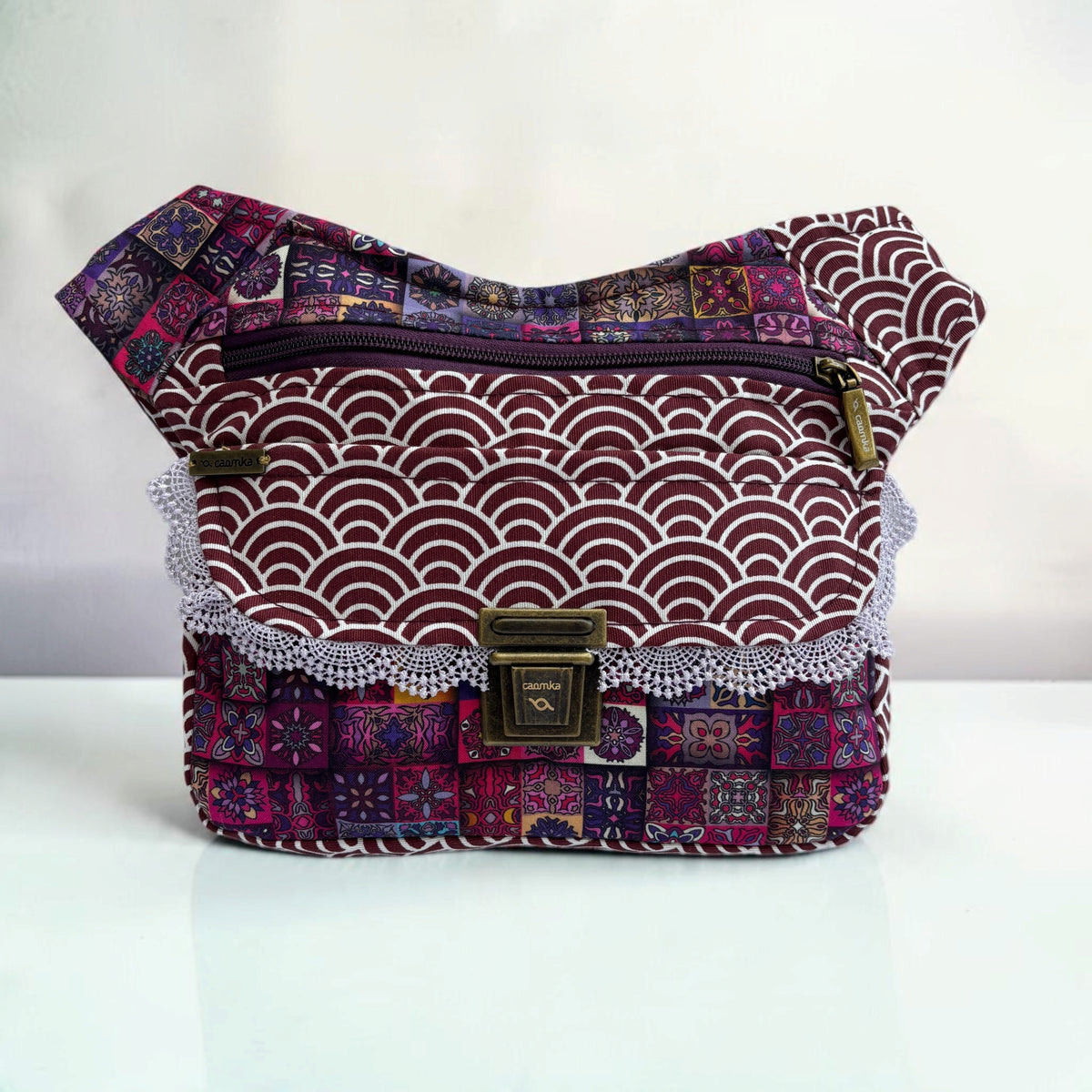 Riñonera Original "Special Patchwork" + Bolsillo trasero · Pieza Única Núm. 19622