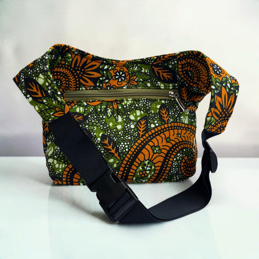 Riñonera Original "Special Africa" + Bolsillo trasero · Pieza Única Núm. 19623