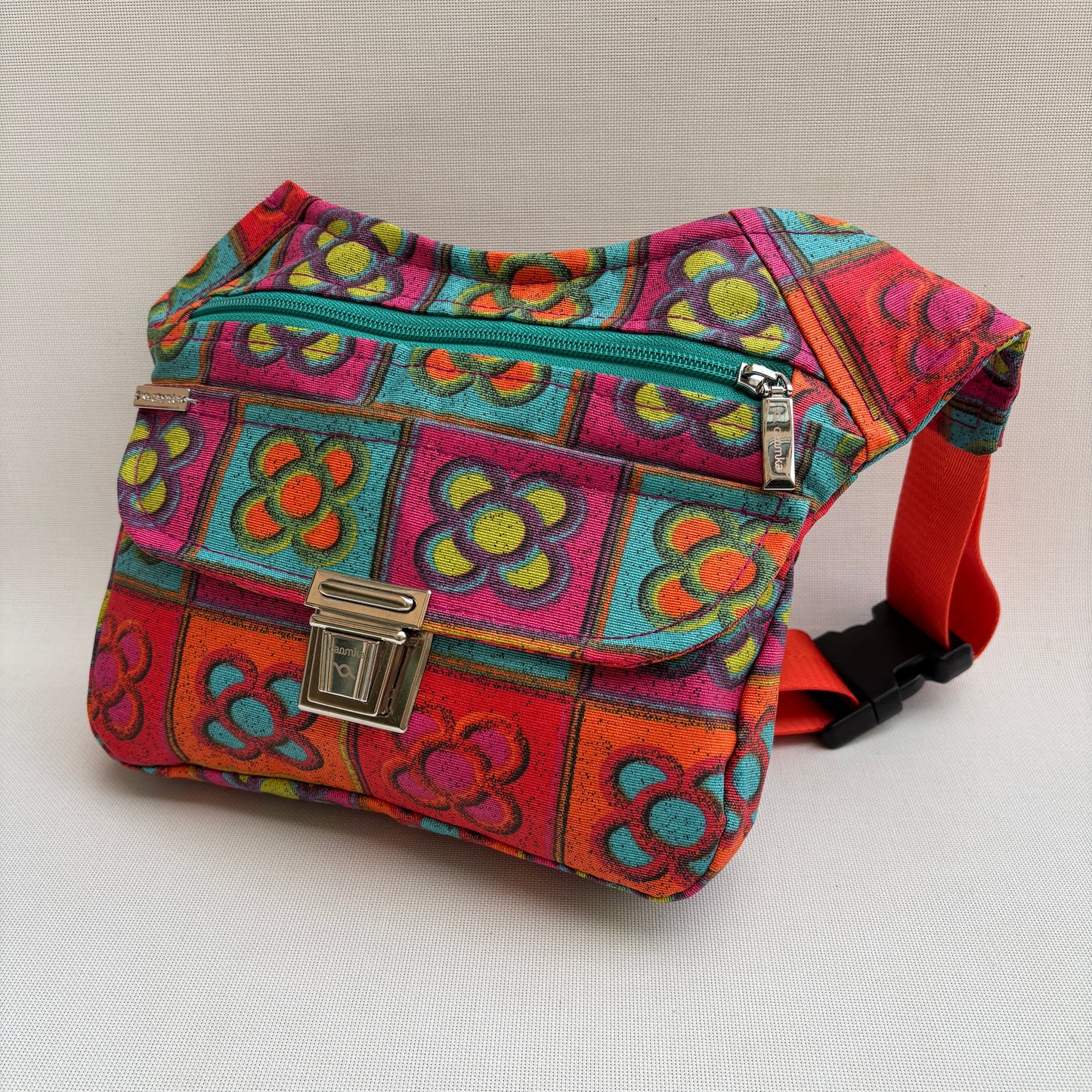 Riñonera "Special Panot Colorfull" + Bolsillo trasero · Impermeable ·Pieza Única Núm. 18663