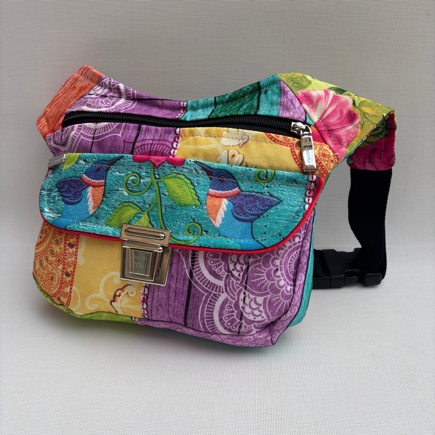 Riñonera "Special Spring" + Bolsillo trasero · Impermeable · Pieza Única Núm. 17227
