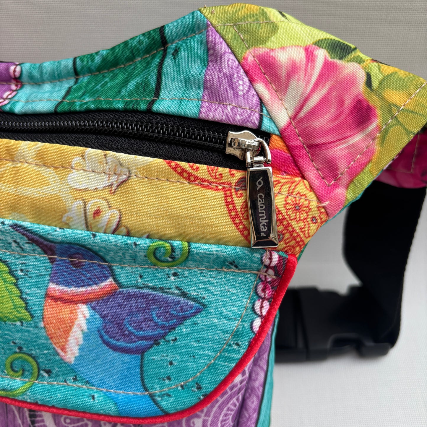 Riñonera "Special Spring" + Bolsillo trasero · Impermeable · Pieza Única Núm. 17227