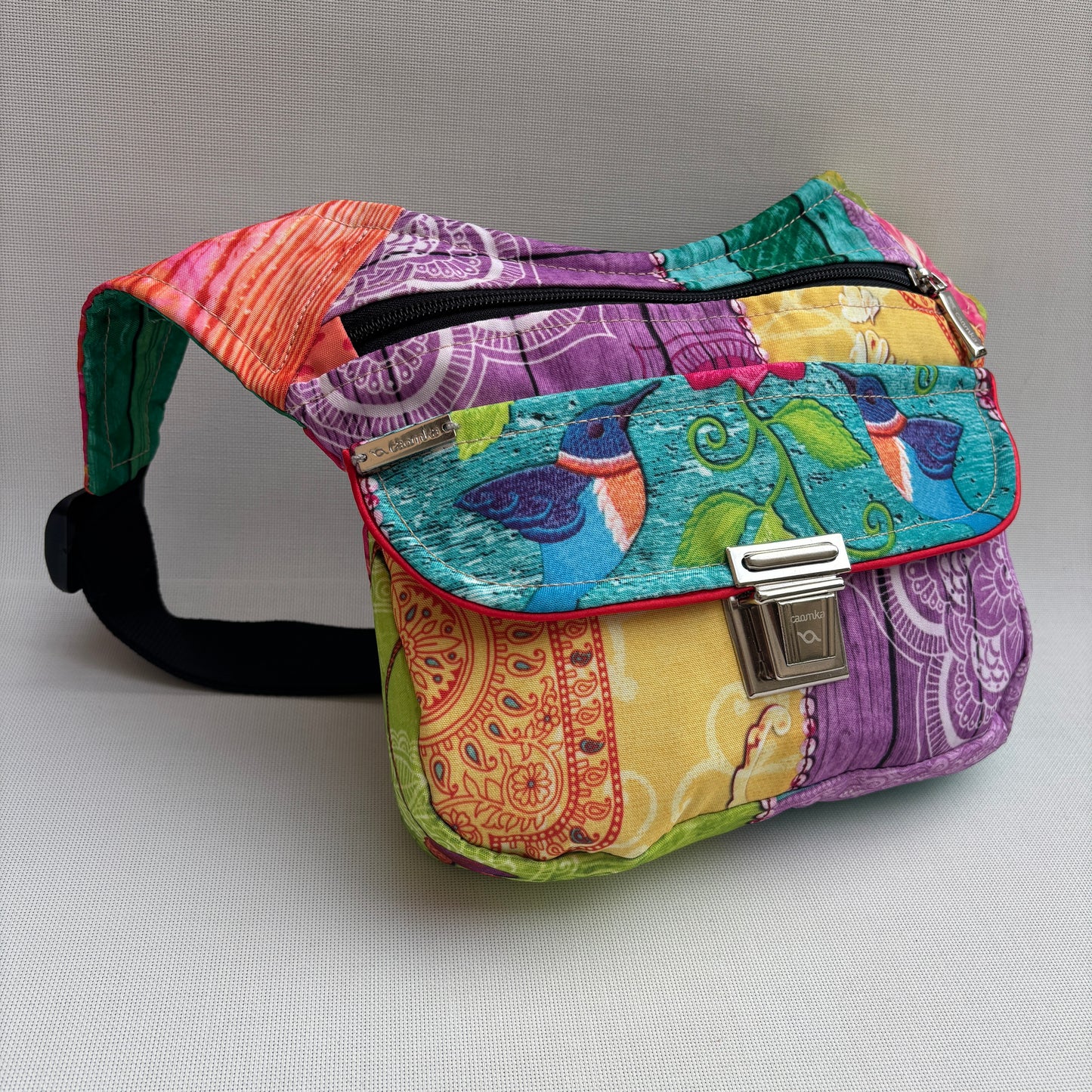 Riñonera "Special Spring" + Bolsillo trasero · Impermeable · Pieza Única Núm. 17227