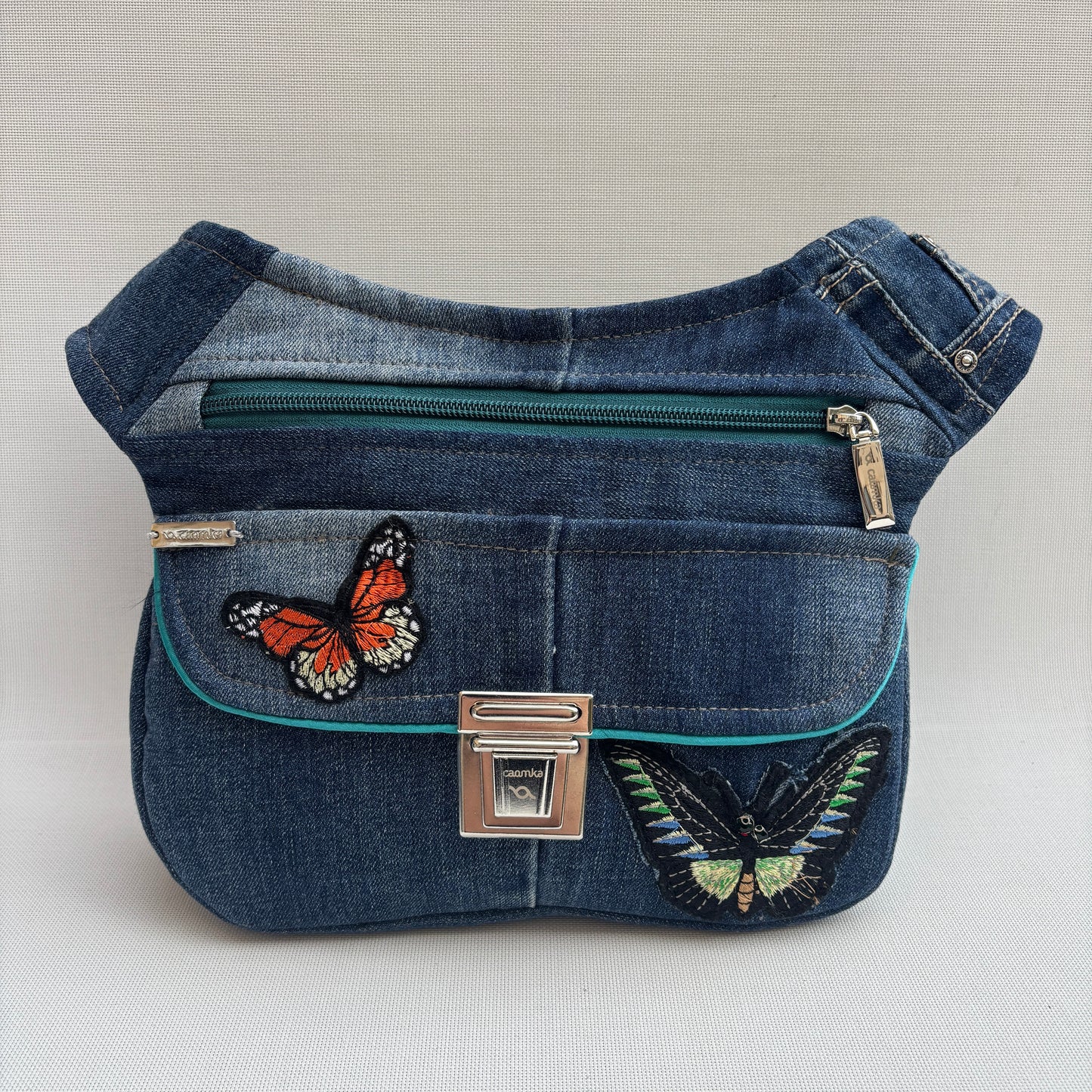 ♻️ Jeans Recycled ♻️ Einzelstück Nr. 11935