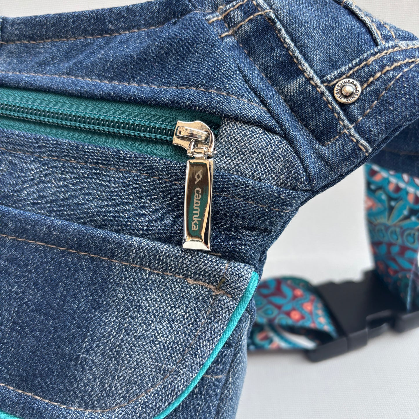 ♻️ Jeans Recycled ♻️ Einzelstück Nr. 11935