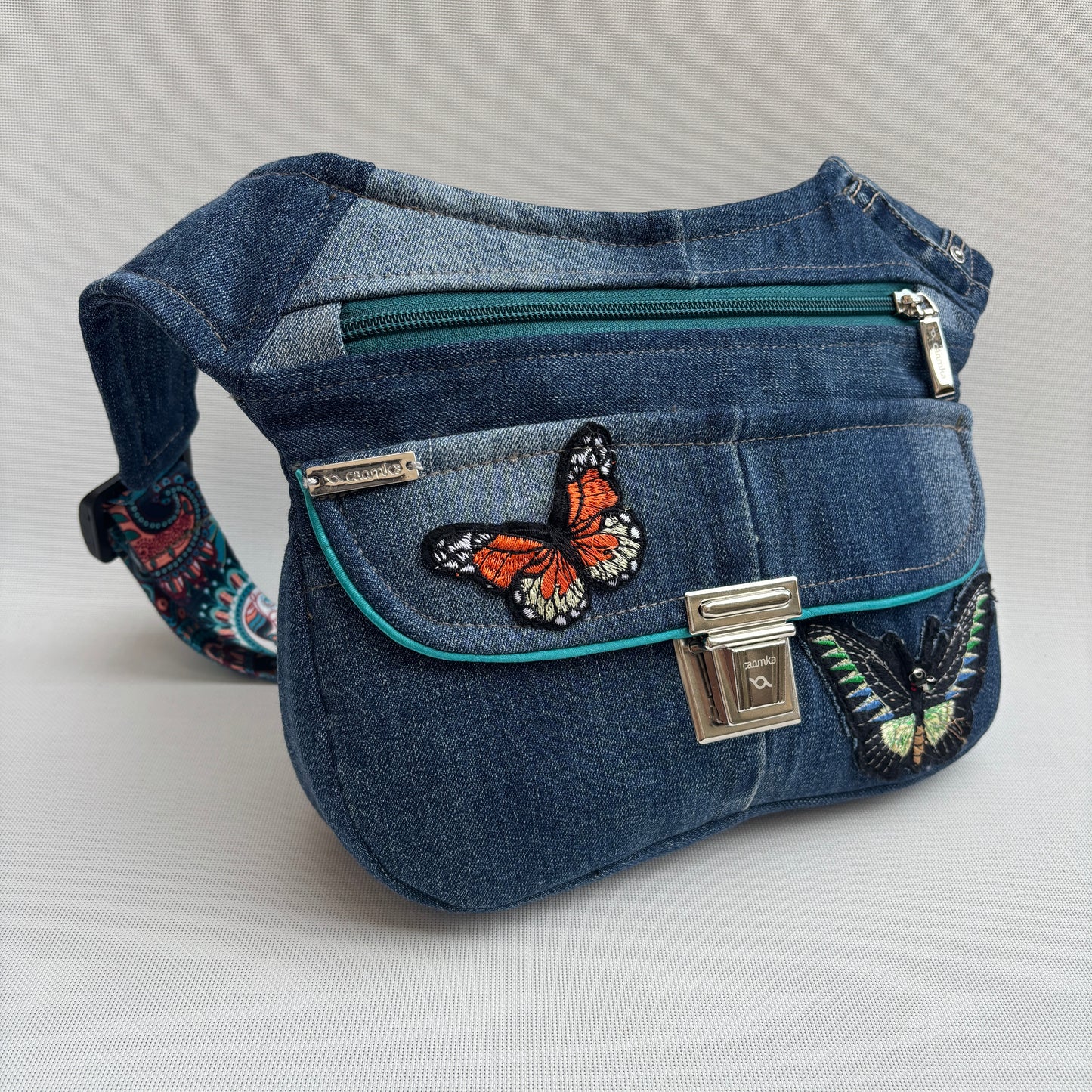 ♻️ Jeans Recycled ♻️ Einzelstück Nr. 11935