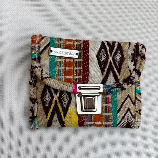 Monedero Mini "India Travel" Caomka · Pieza Única Núm. 18636
