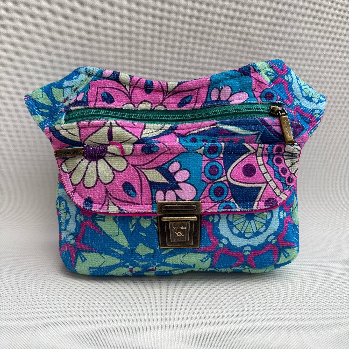 Riñonera "Spring Good Vibes III" + Bolsillo trasero · Pieza Única Núm. 17241