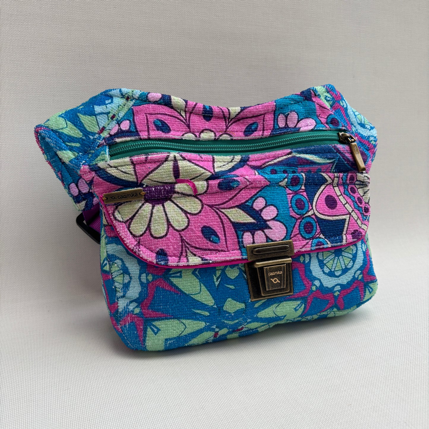 Riñonera "Spring Good Vibes III" + Bolsillo trasero · Pieza Única Núm. 17241