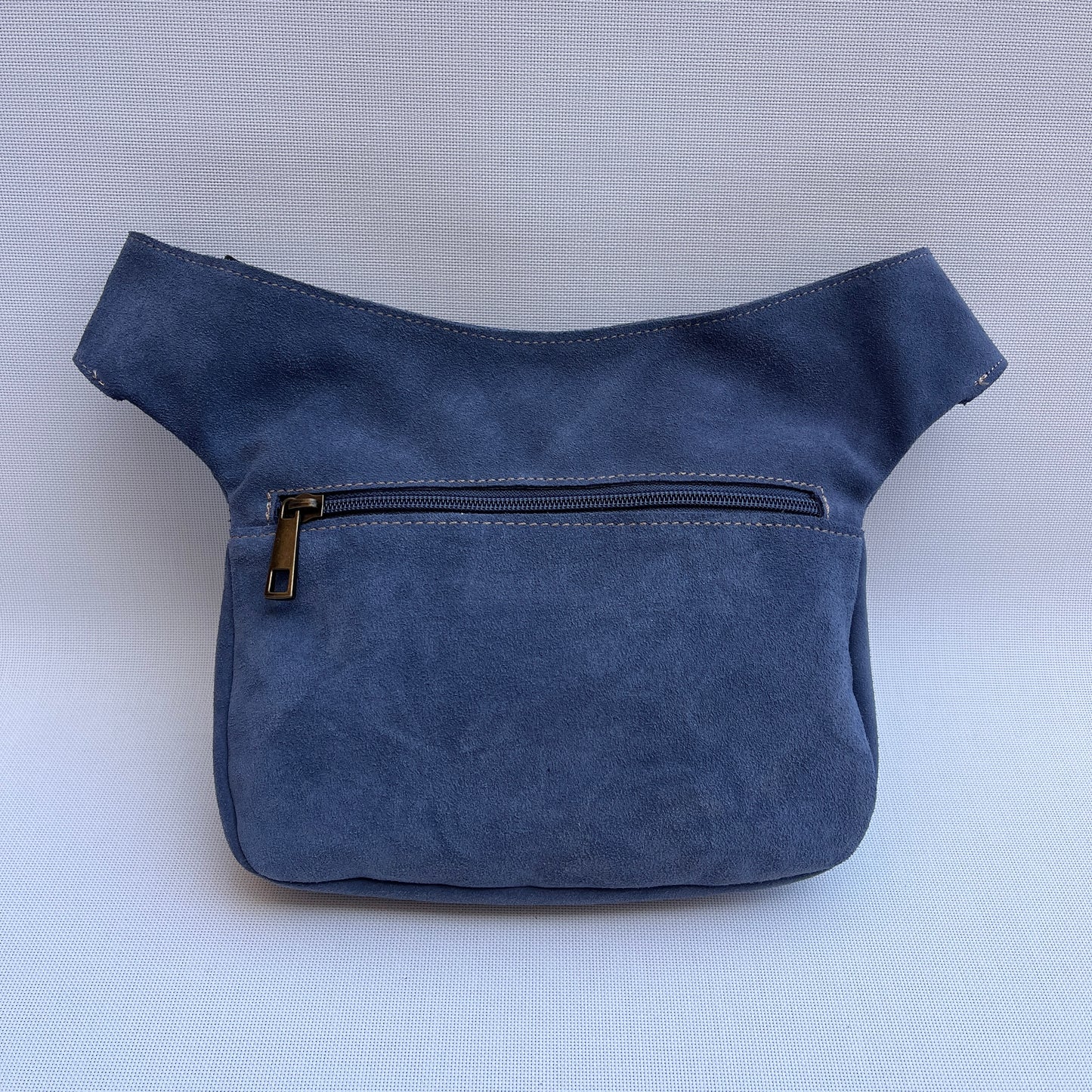 Riñonera PREMIUM Blue Jeans · Piel Serraje · Pieza Única Núm. 15532