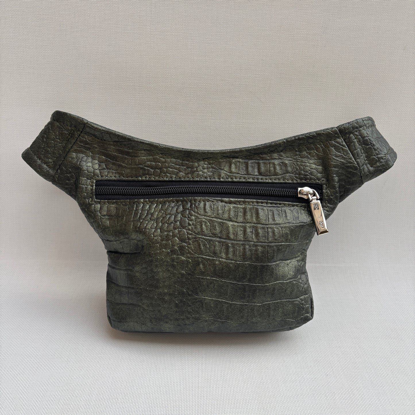 Mini Luxury Green & Black + Bolsillo trasero extra · Pieza Única Núm. 17255