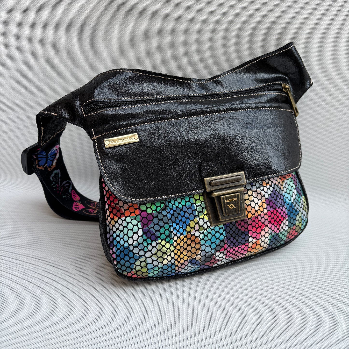 Special Black Fun Colors Top  · Piel - Cuero · Pieza Única Núm. 16422