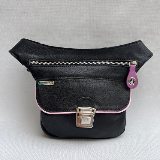 Mini Special Black & Silver · Piel natural BioCuir® · Pieza Única Núm. 14264
