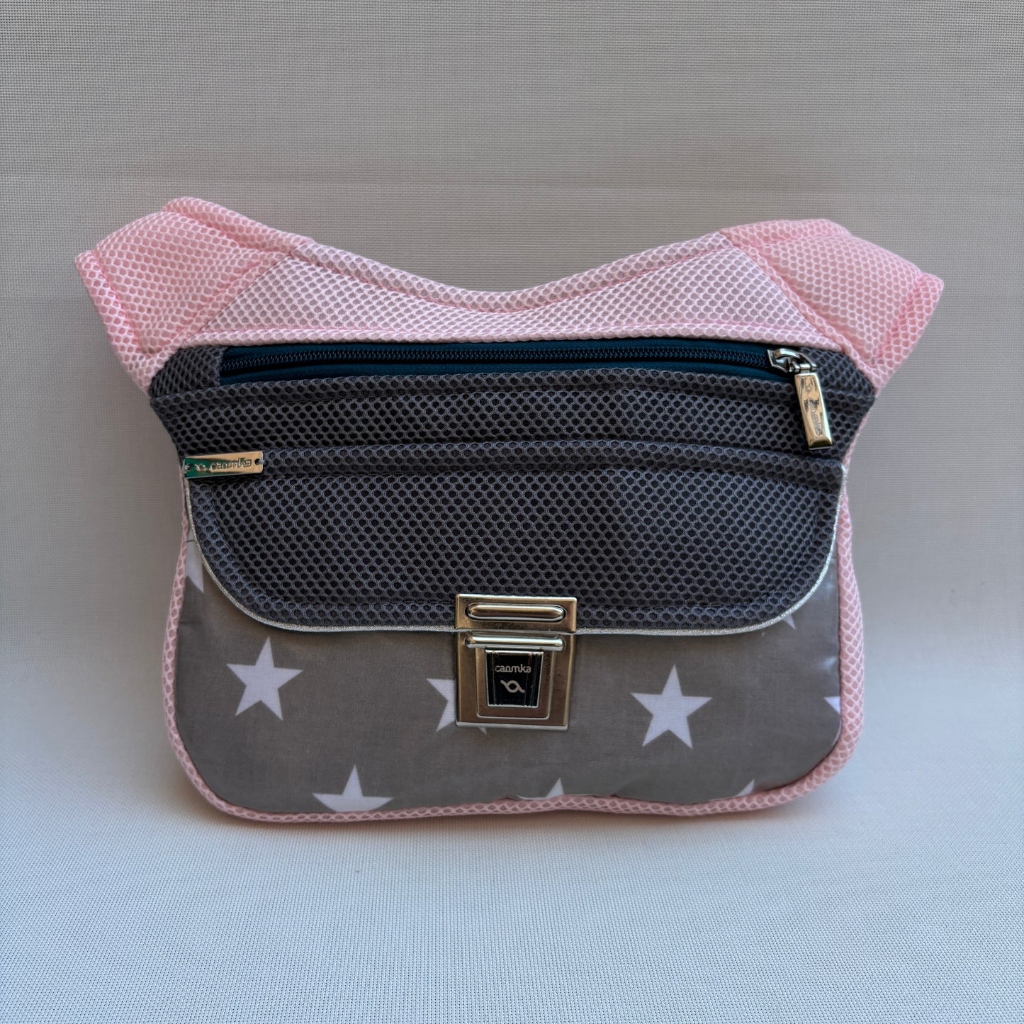 Riñonera "Soft Pink & Stars 3D Top" · Pieza Única Núm. 18735