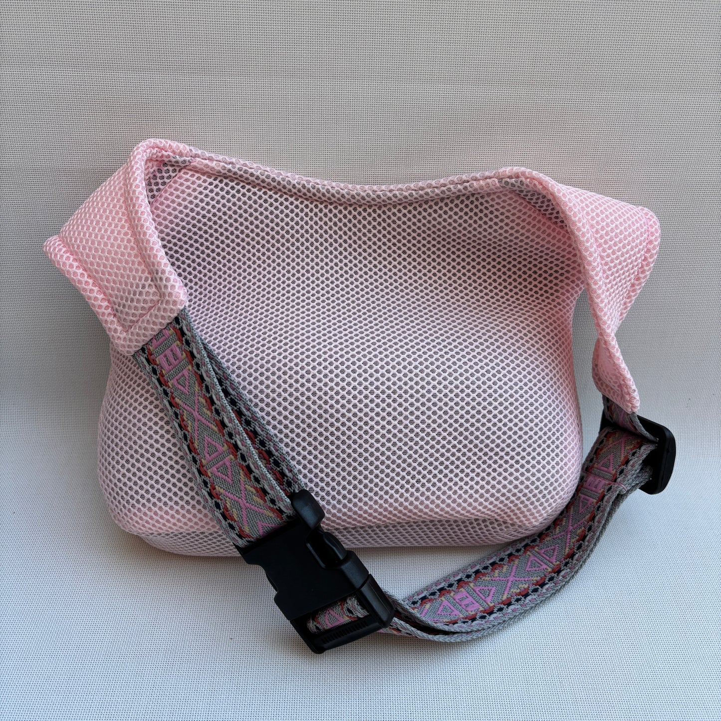 Riñonera "Soft Pink & Stars 3D Top" · Pieza Única Núm. 18735