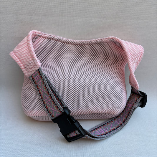 Riñonera "Soft Pink & Stars 3D Top" · Pieza Única Núm. 18735