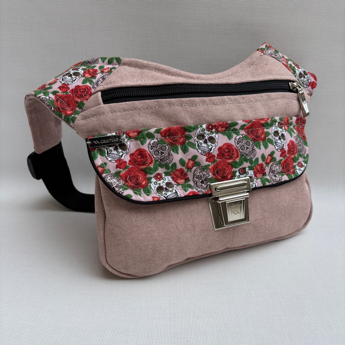 Special Pink & Roses & Skulls + Bolsillo trasero · Pieza Única Núm. 16428