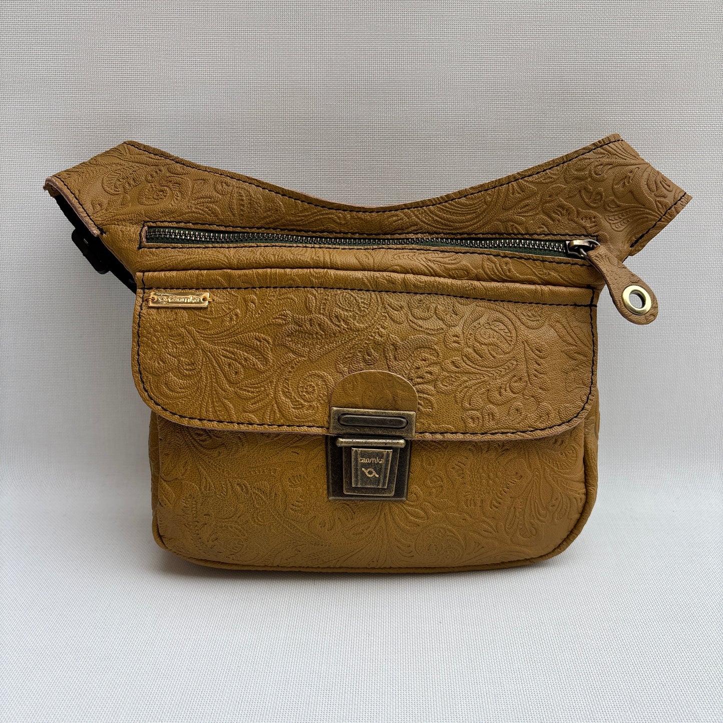 Classic Black Old Gold BioCuir® Naturleder Exklusivstück Nr. 13165