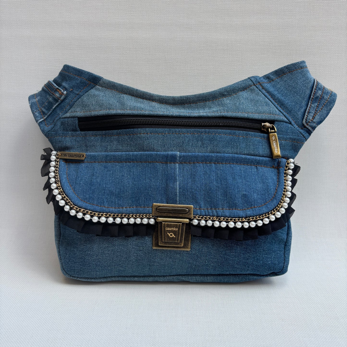 ♻️ Jeans Recycled ♻️ Unique Piece No. 11935