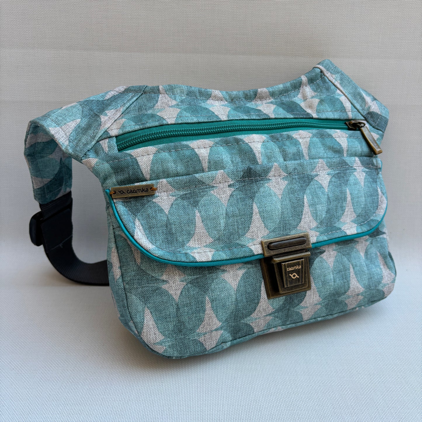 Riñonera "Special Blue Sea" + Bolsillo trasero · Impermeable ·Pieza Única Núm. 18764
