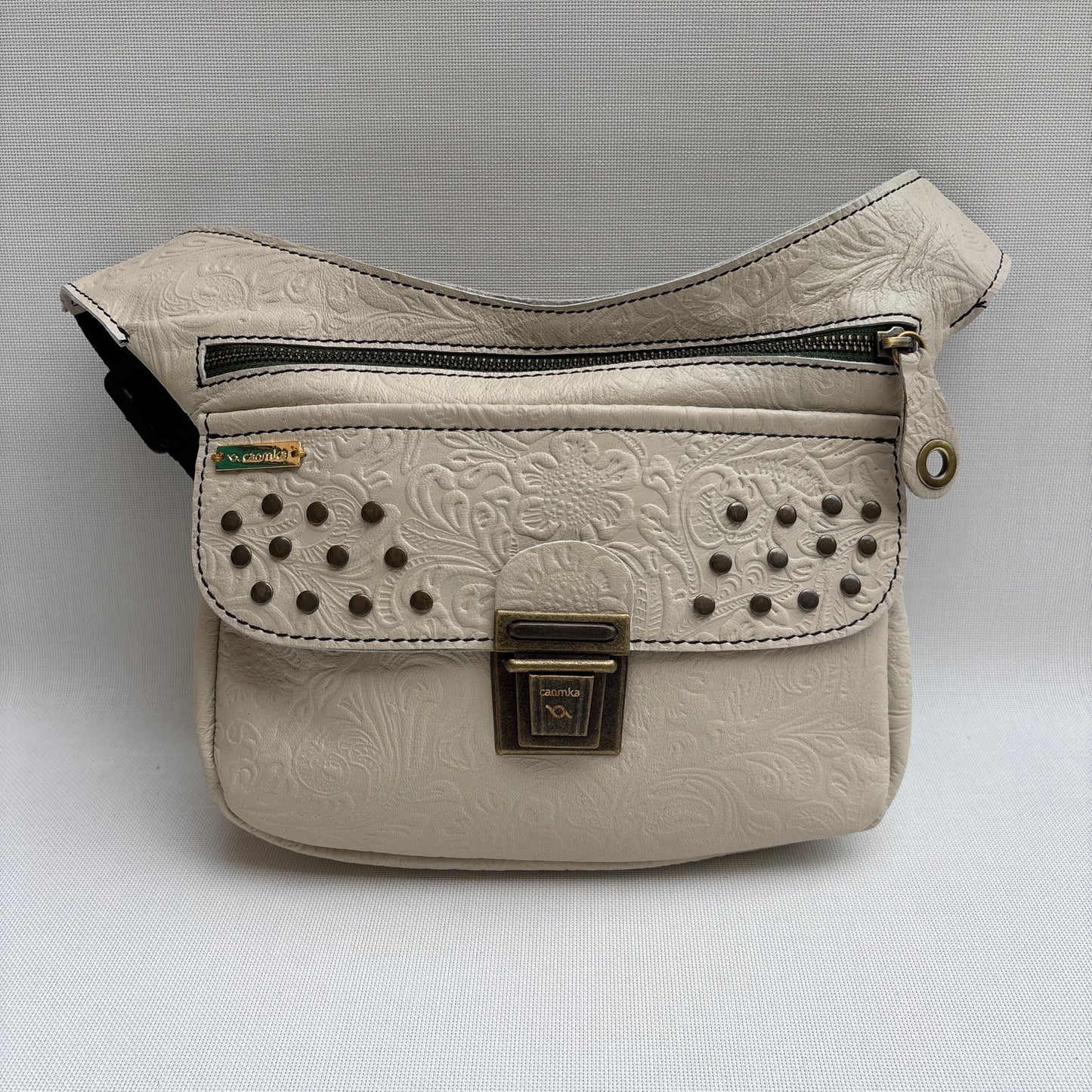 Classic Black Old Gold BioCuir® Naturleder Exklusivstück Nr. 13165